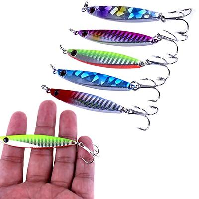  Kisangel 5PCS Artificial Fishing Lures Floating