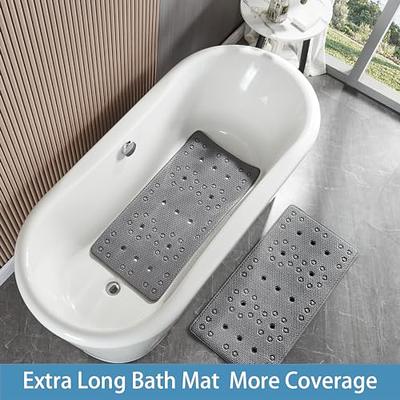 Webos Bathtub Mat Non Slip: Soft Safety Foam Bath Mat for Tub Suitable for  Elderly and