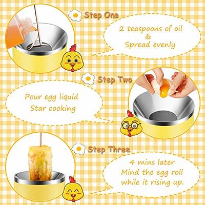 Eggmaster Vertical Egg Cooker Automatic Electrical Egg Maker White