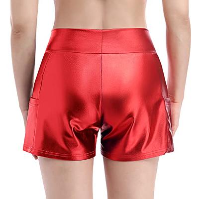 Cross Front V-Waist Shorts For Dance