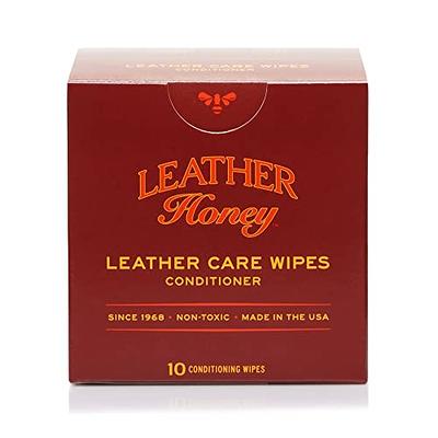 Leather Honey Leather Conditioner Wipes - Leather Conditioning Wipes for  On-The-Go - The Best Leather Conditioner for Leather Car Seats, Furniture,  Apparel and More - 10 Ready-to-Use Wipes - Yahoo Shopping