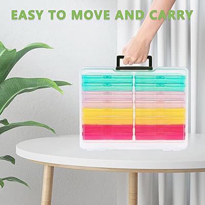 4X6 Photo Storage Box Pictures Organizers Case Photo Keeper Container Box  Seed Storage Organizer Craft Storage Box