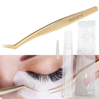 Curved Lash Tweezers  Curved Eyelash Extension Tweezers