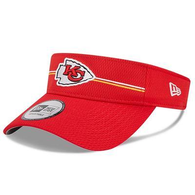 Men's New Era Gray/Red Kansas City Chiefs 2021 NFL Training Camp Official  9FIFTY Snapback Adjustable Hat