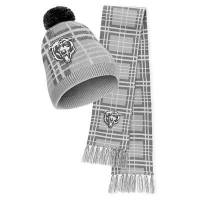 Women's WEAR by Erin Andrews Las Vegas Raiders Striped Scarf & Gloves Set