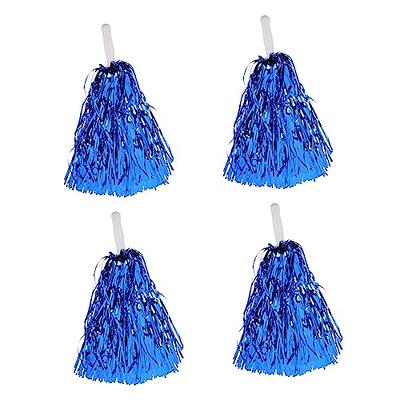 Funmo 12 PCS Pompom Girl Cheerleading Pompons Multicolores Pompons de  Pom-Pom Girl Cheer Leader Poms pour matchs de Sport, Performance sur scène