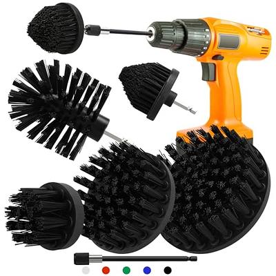 Rotary Drill Cleaning Brush for Tile Grout Shower Tub Sink-3 Piece Kit