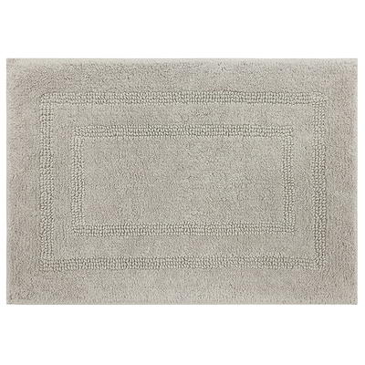 Mohawk Home Cotton Reversible Bath Mat - Silver - 21 x 34 in