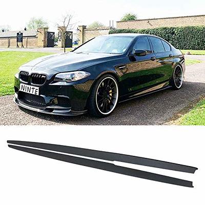 NINTE Side Skirts for 2011-2016 BMW 5 Series F10 F11  M Performance Style  ABS Plastic Matte Black Extension Rocker Panels - Yahoo Shopping