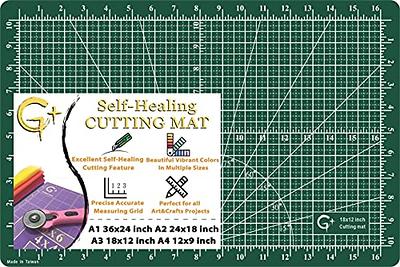 Fiskars 24 x 36 Self-Healing Cutting Mat (Grey & White) - Walmart