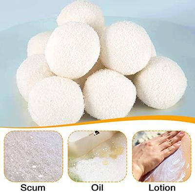 Wisolt Floating Scum Sponge Balls for Hot Tubs Pool Filter Balls