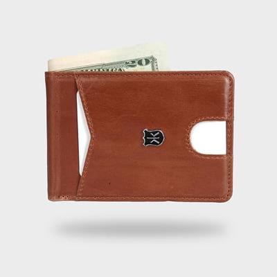  POCKT Slim Bifold Wallet for Men with Money Clip - Minimalist  Leather RFID Blocking Front Pocket Mens Wallets