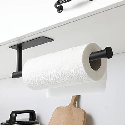 Self Adhesive Paper Towel Holder Under Kitchen Cabinet, Vanwood