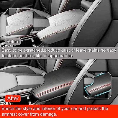 SENSHINE Center Console Armrest Cover for Subaru Crosstrek Accessories 2018  2019 2020 2021 2022 2023 Impreza 2017-2023 Leather Customized Console Cover  Arm Box Lid Middle Seat Protector (Red Stitches) - Yahoo Shopping