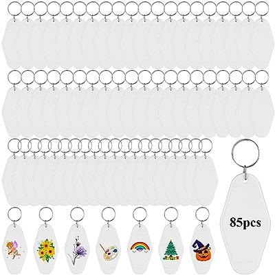 Lawei 200Pcs Acrylic Keychain Blanks, 5 Shapes Clear Keychains Blanks Bulk  for Vinyl Kit Including Acrylic Blank, Leather Tassel Charms, Key Chains,  Jump Ring for DIY Keychain Craft - Yahoo Shopping