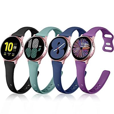 Designer Compatible with Samsung Galaxy Watch 5 Pro 45mm/ Watch 5 40mm  44mm/ 4 Band 40mm 44mm, Galaxy Watch 4 Classic Band 42mm 46mm, 20mm Luxury