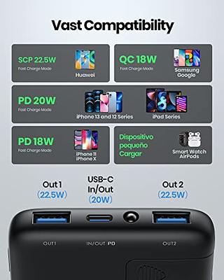 INIU Power Bank 20W PD3.0 QC4.0 Fast Charging 20000mAh Portable