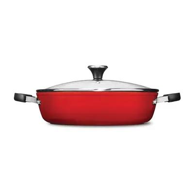The Rock By Starfrit The Rock One Pot 5-Qt. Dutch Oven With Vented Lid, Red  - Yahoo Shopping