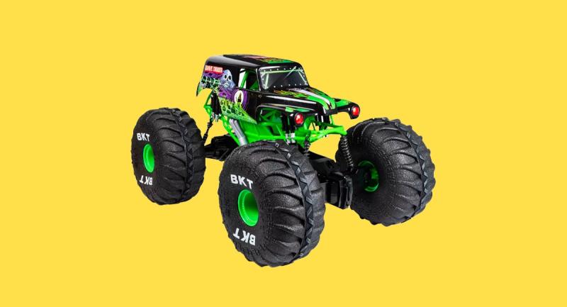 mega grave digger rc truck