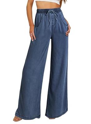 Pink Ruffle Heart Wide Leg Denim Pants Plus Size - Yahoo Shopping