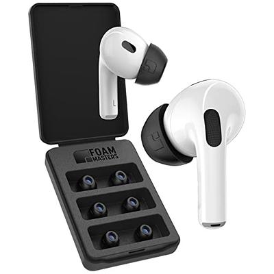 Black Memory Foam Replacement Tips for Apple Airpod Pro & Airpod Pro 2  Earbud Tips 