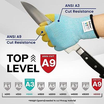 Cut Resistant Gloves with ANSI A5 Food Grade & Touch Screen