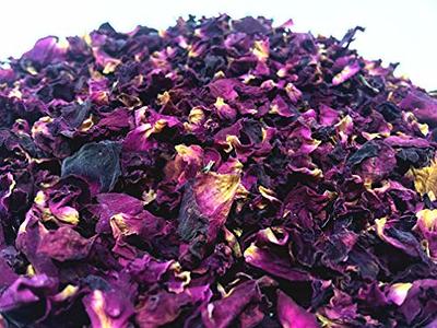 Red Rose Petals - Pure, All Natural & Edible Rose Petals - Dried Flower  Petals for Herbal Tea, Decoration, Rose Sprinkles, Topping on Cupcakes,  Desserts - Net Weight: 0.35oz/10g - Yahoo Shopping