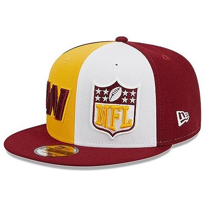 Men's Washington Commanders New Era Gold/Burgundy Flipside 2Tone 59FIFTY Fitted  Hat