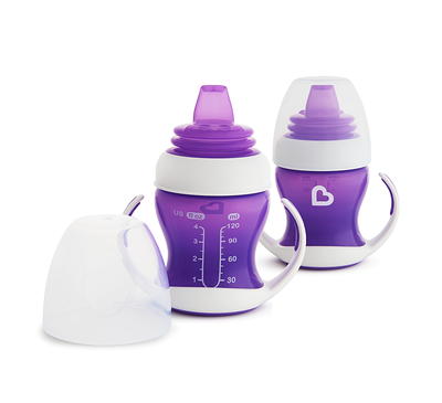 Munchkin Gentle Transition Sippy Cup with Trainer Handles 10 Ounce