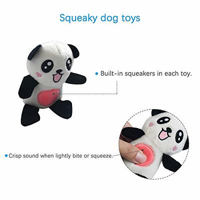 Legend Squeaky Plush Dog Toy Pack - 12 Soft Stuffed Puppy Chew Toys with  Squeakers, Cute Pet Toys for Small and Medium Dogs