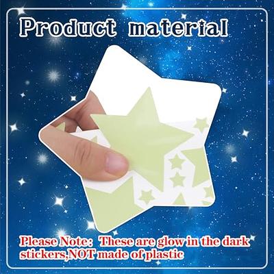 495Pcs Glow in The Dark Stars for Ceiling Glow in The Dark Moon and Space  Wall