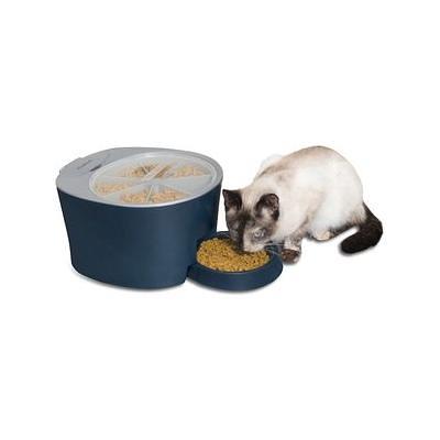Pounce + Fetch 3 Gallon Cat Dry Food Container with Scooper, White