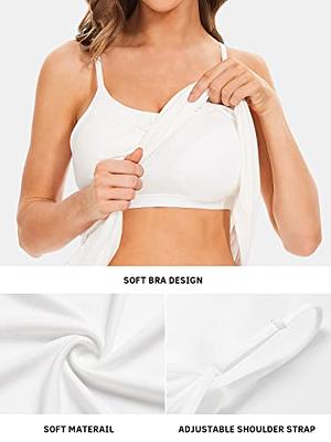 Air Curvey Camisole for Women Bulid in Bra Casual Flowy Cami Adjustable  Spaghetti Strap Tank Top Pleated Loose Fit White XXXL - Yahoo Shopping