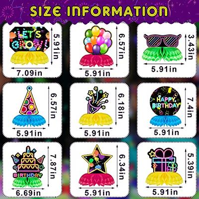 4ct Sticker Sheets Party Favors Neon/black : Target