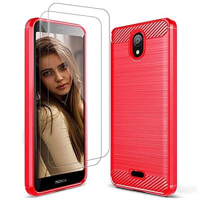 for Crystal Clear Designed for Nokia 6300 4G Case Soft Shockproof TPU  Bumper Silicone Protective Phone case Cover for Nokia 6300 4G,Transparent