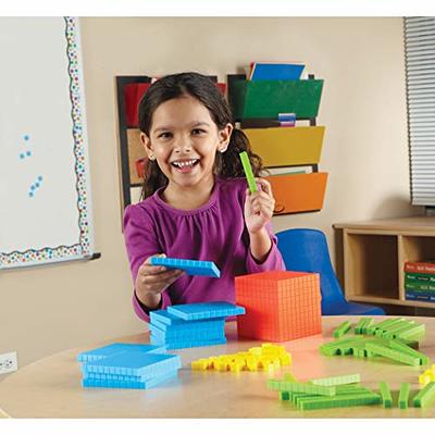 Learning Resources Snap Cubes, Classroom Snap Cube Set, Math Manipulative,  Early Math Skills, Set of 1000, Ages 5+