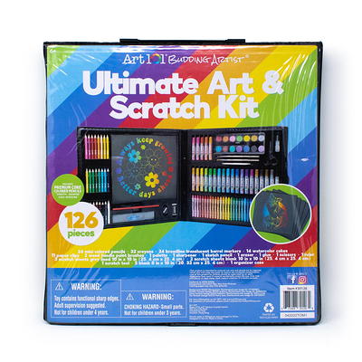 Art 101 Deluxe Multifunctional Art Set / Kit with 168 Pieces in a Wood Case  for Children to Adults - Yahoo Shopping