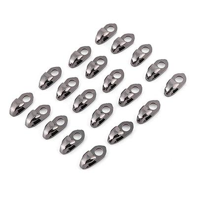 Shoe Lace Hooks, 20 Sets Alloy Boot Lace Hooks with Rivets for