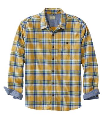 Men's BeanFlex All-Season Flannel Shirt, Traditional Untucked Fit,  Long-Sleeve Warm Gold XXXL, Cotton Blend Flannel L.L.Bean - Yahoo Shopping