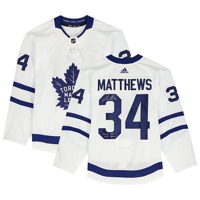 Auston Matthews Toronto Maple Leafs Autographed Fanatics Authentic Game-Used  Black CCM Stick Used During the