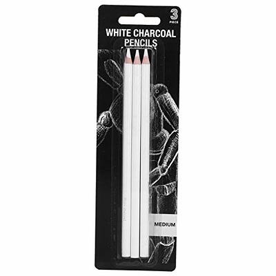 6Pcs White Charcoal Pencils Sketch White Pencils Drawing Pencils Sketching  Pencils