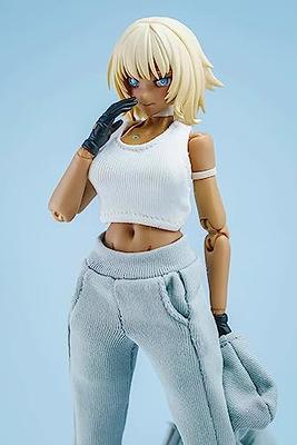 1/12 Scale Female Clothes,Female Tight Vest Pants Hoodies Clothes Sports  Tank Tops Sweater Trousers Costume Outfit Clothing for 6inch Action Figure  Body (White Vest+Gray Pants) - Yahoo Shopping