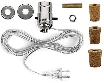 Lamp Socket Replacement Kit, Lamp Parts for Rewire or Repair Table