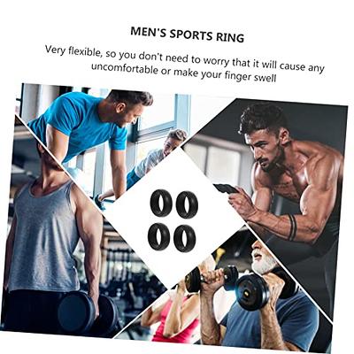 4pcs Sports Ring Mens Silicone Ring Silicone Engagement Bands Wedding Ring  Protector Rings for Guys Running Rings Wedding Ring Bands Black Rings  Rubber Wedding Band Sports Rings M - Yahoo Shopping