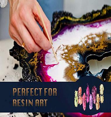 LET'S RESIN Resin Mica Powder 6 Colors Interference Mica Powder for Epoxy  Resin Spirit Pearl Pigment Powder for Resin Paint Slime Art