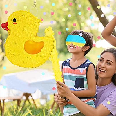 Honoson Yellow Duck Pinata for Birthday Party Duck Shaped Pinatas with Pinata  Stick and Blindfold for Kids Birthday Duck Theme Party Decorations - Yahoo  Shopping