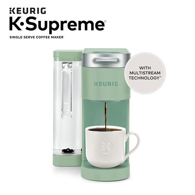 Keurig K-Supreme SMART Coffee Maker, MultiStream Technology, Brews 6-12oz  Cup Sizes, White - Yahoo Shopping