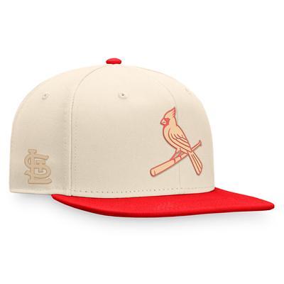 Men's Fanatics Branded Gray St. Louis Cardinals Logo Adjustable Hat