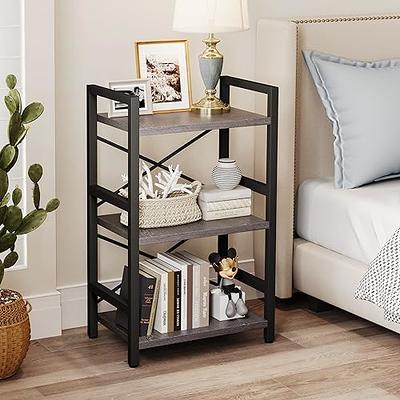 Furologee 5 Tier Bookshelf with Drawer, Tall Narrow Bookcase with Shelves,  Wood and Metal Book Shelf Storage Organizer, Industrial Display Standing  Shelf Unit for Bedroom, Living Room, Rustic Brown - Yahoo Shopping