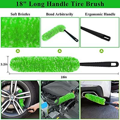 FCLUSLL 30Pcs Car Cleaning Tools Kit, Car Detailing Kit with